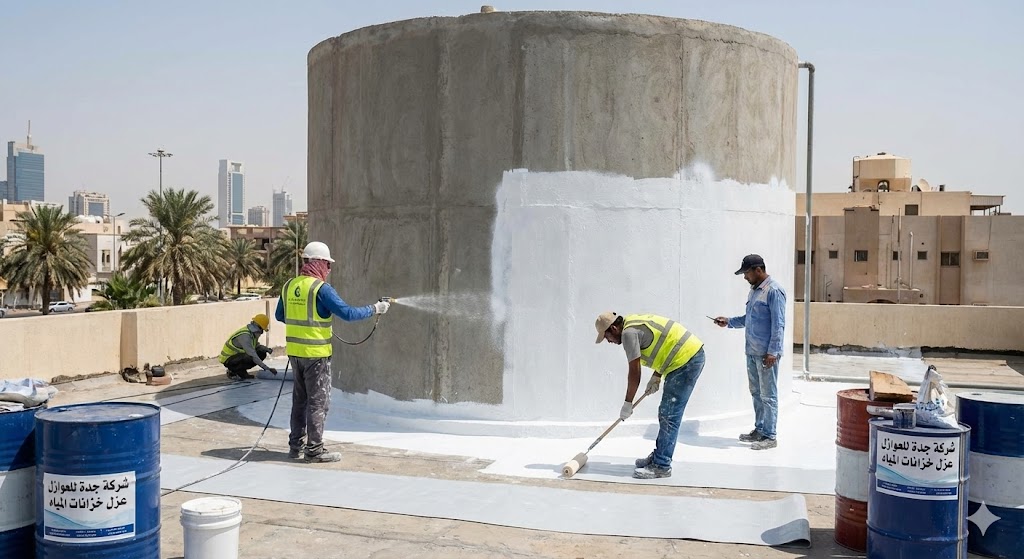 عزل الخزانات في جدة